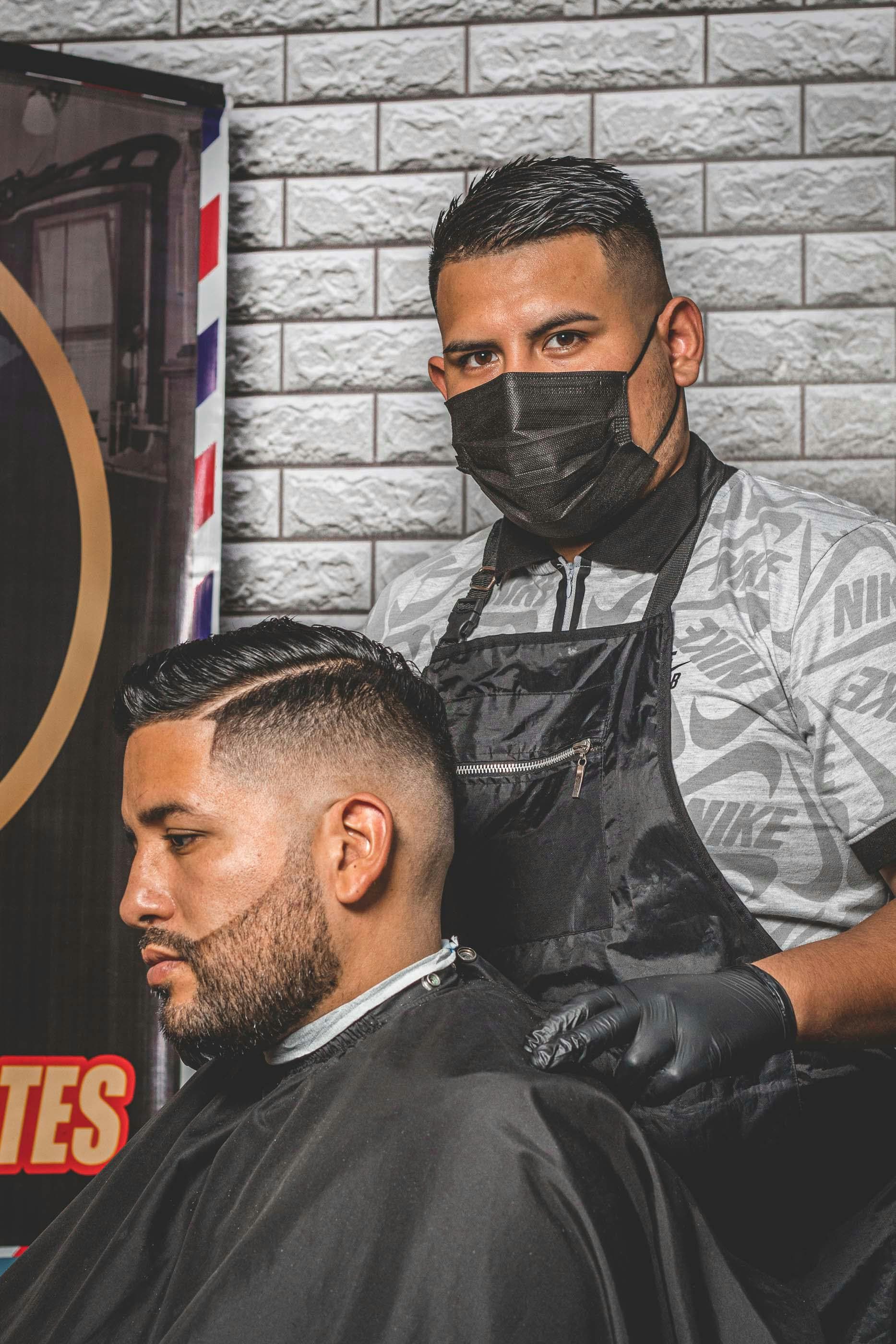 Marcus Jett, barber at Northline Barber Co.