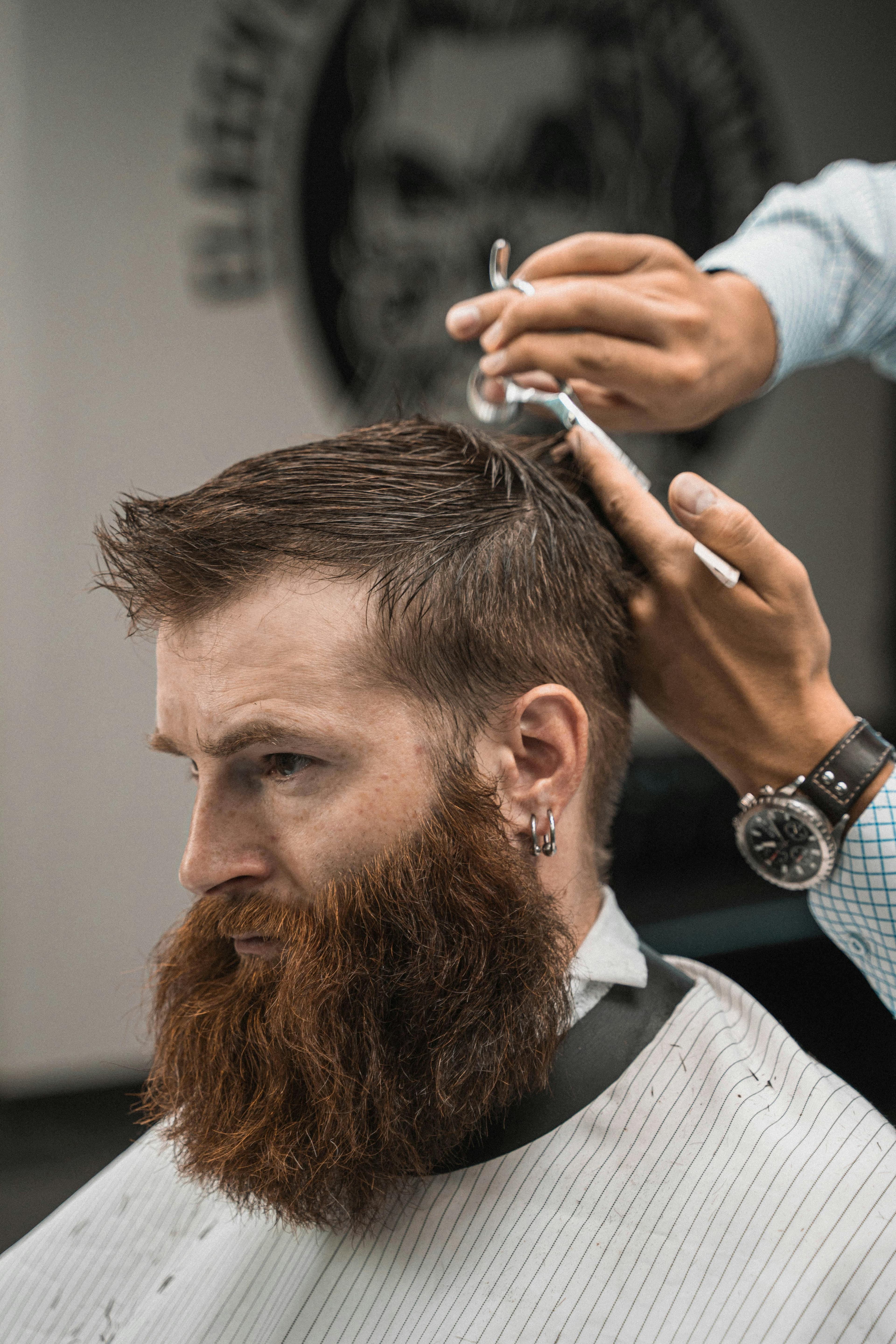 Tools prepared at Northline Barber Co.